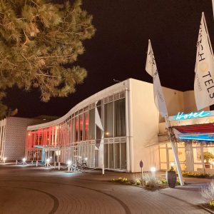 Außenansicht Hansesaal + Hotel